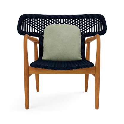 Garrison Outdoor Wing Chair - Weser Sage High-Performance Fabric