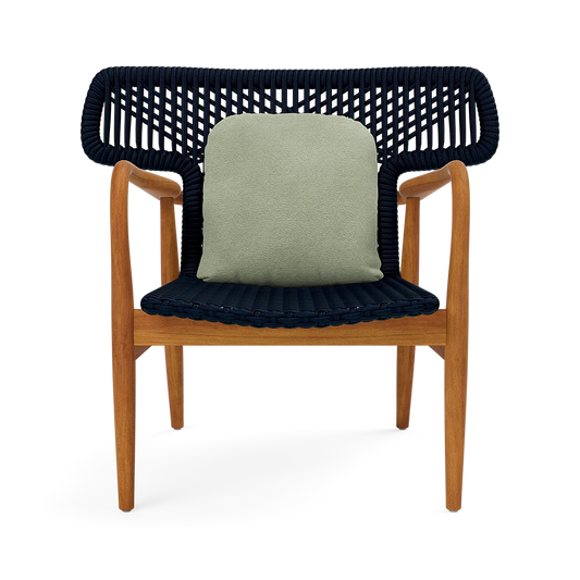 Garrison Outdoor Wing Chair - Weser Sage High-Performance Fabric