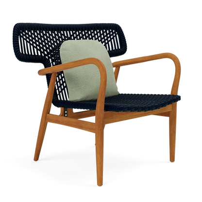 Garrison Outdoor Wing Chair - Weser Sage High-Performance Fabric