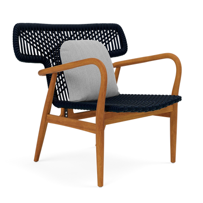 Garrison Outdoor Wing Chair - Pagua Pearl High-Performance Fabric