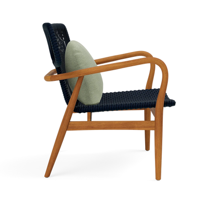 Garrison Outdoor Wing Chair - Weser Sage High-Performance Fabric