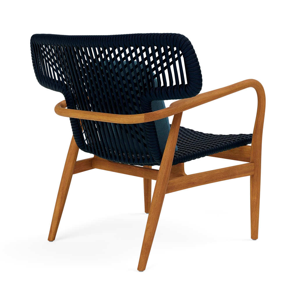 Garrison Outdoor Wing Chair - Pagua Bombay High-Performance Fabric Cushion