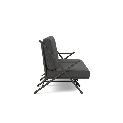 Balta Sofa Pagua Graphite High-Performance Fabric