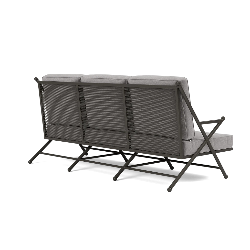 Balta Sofa Havel Gray Dove Outdoor Performance Velvet