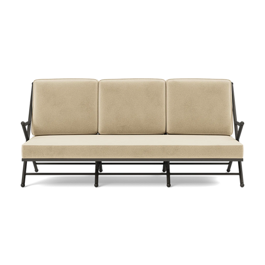Balta Sofa Havel Parchment Outdoor Performance Velvet