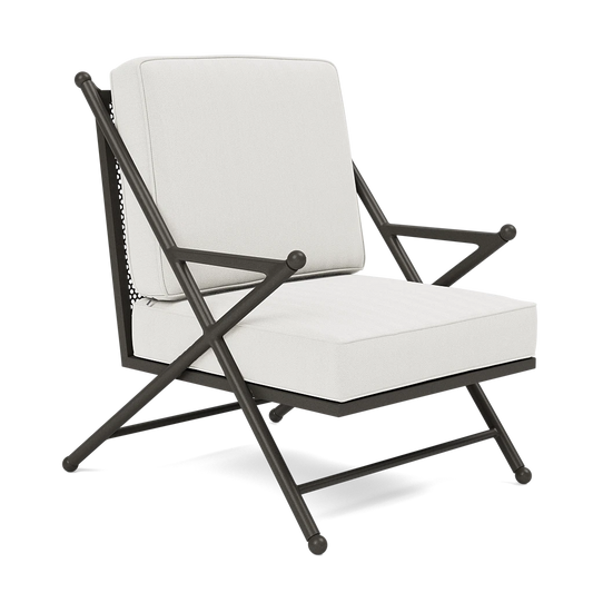 Balta XL Outdoor Lounge Chair Pagua Cream High-Performance Fabric