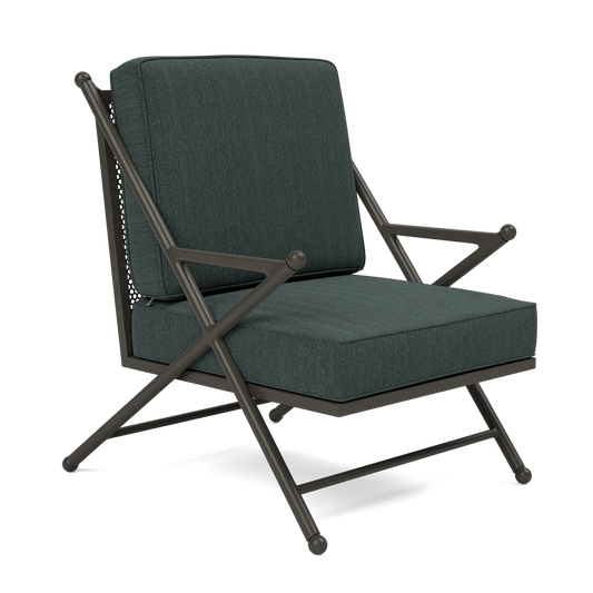 Balta XL Outdoor Lounge Chair Pagua Emerald High-Performance Fabric