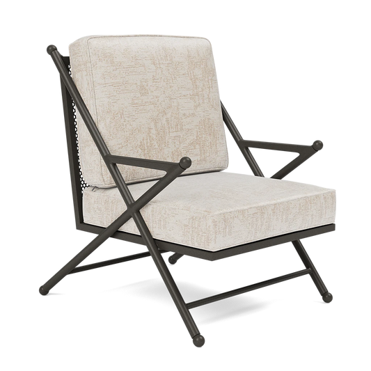 Balta XL Outdoor Lounge Chair Volta Sand High-Performance Fabric