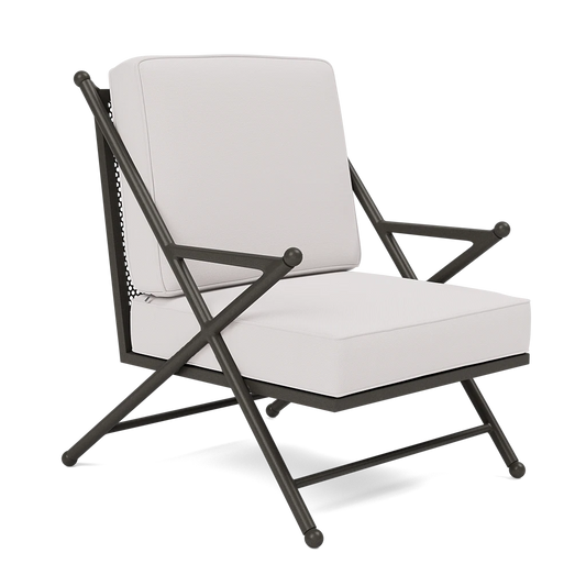 Balta XL Lounge Chair Alsek White High-Performance Fabric