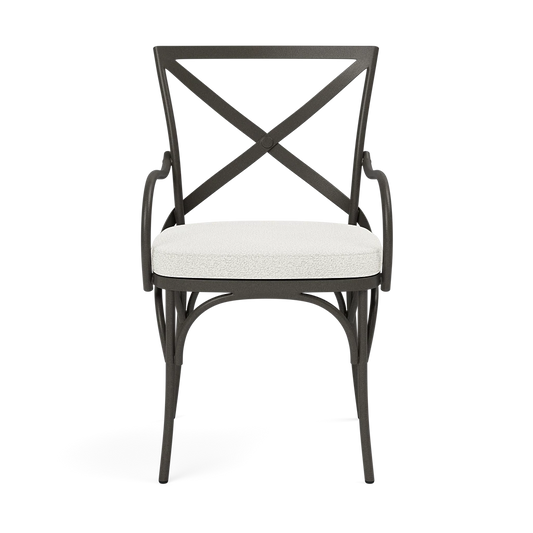 Beverly Patio Chair - Lambro Cream High-Performance Boucle