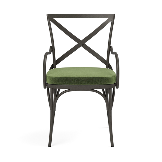 Beverly Patio Chair - Havel Cactus Outdoor Performance Velvet