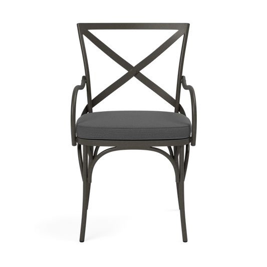 Beverly Patio Chair - Alsek Charcoal High-Performance Fabric
