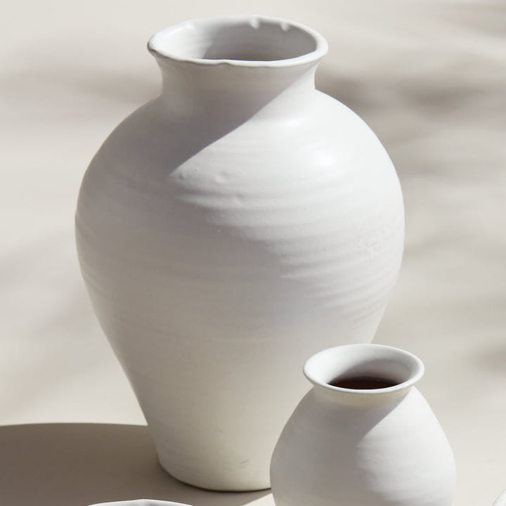 mirela vase size large shown with mirela vase size small