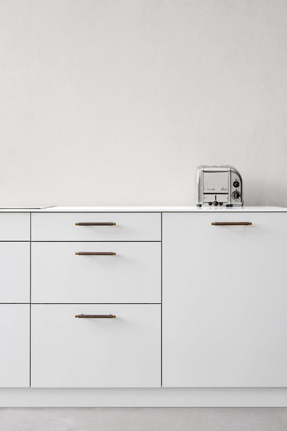 Knurled Antique Bronze "Manor" Cabinet Knobs and Drawer Pulls