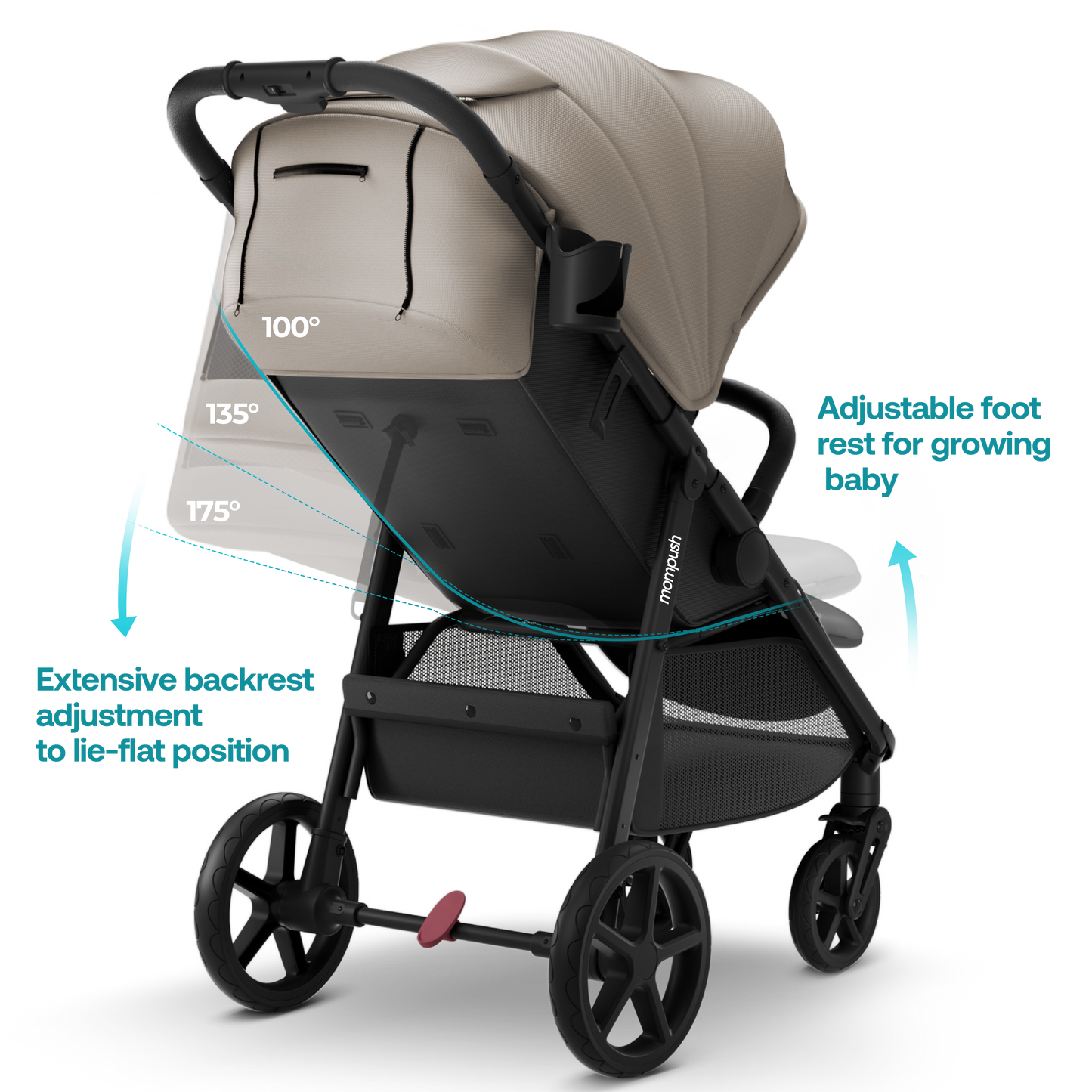 Mompush Nova Baby Stroller