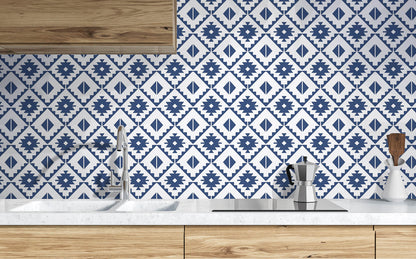 Southwest Tile Peel and Stick Removable Wallpaper