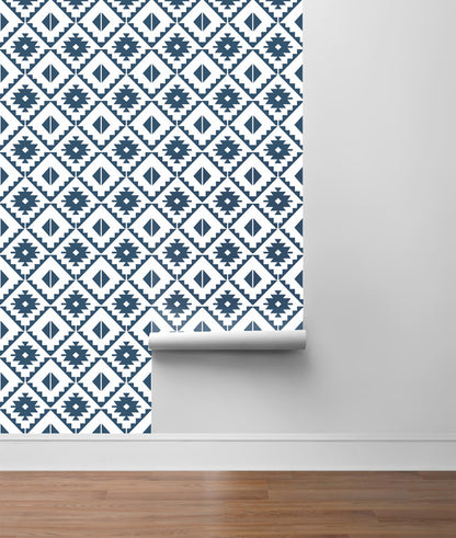 Southwest Tile Peel and Stick Removable Wallpaper