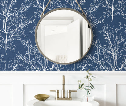 Tree Branches Peel and Stick Removable Wallpaper