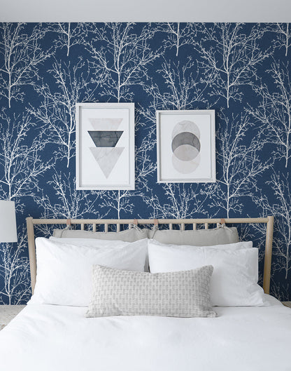 Tree Branches Peel and Stick Removable Wallpaper