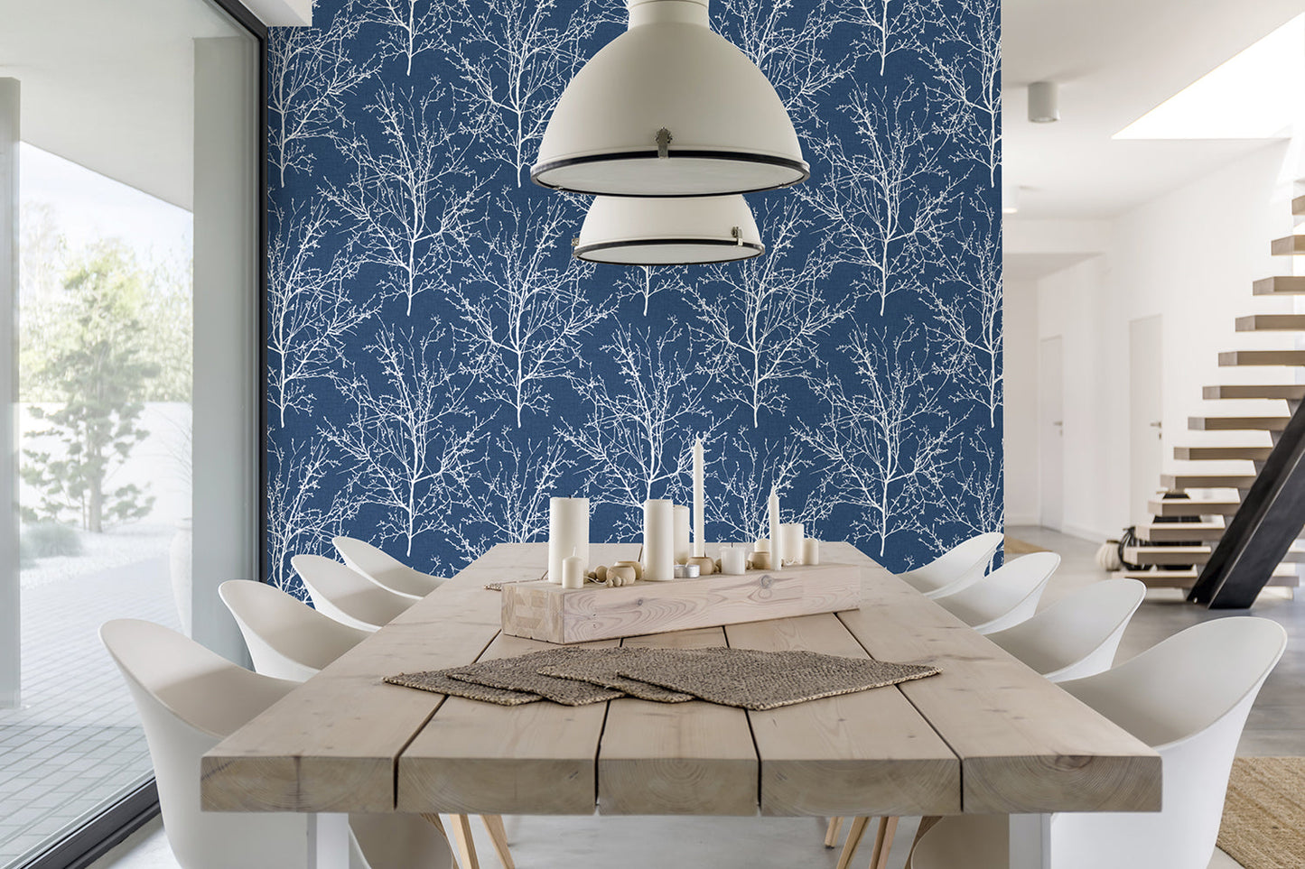 Tree Branches Peel and Stick Removable Wallpaper