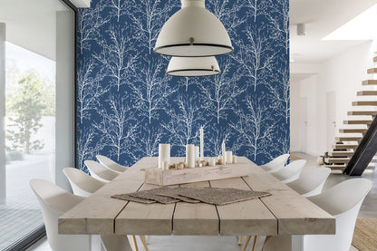 Tree Branches Peel and Stick Removable Wallpaper