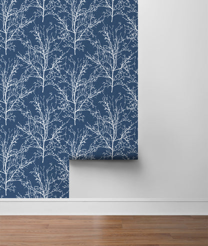 Tree Branches Peel and Stick Removable Wallpaper