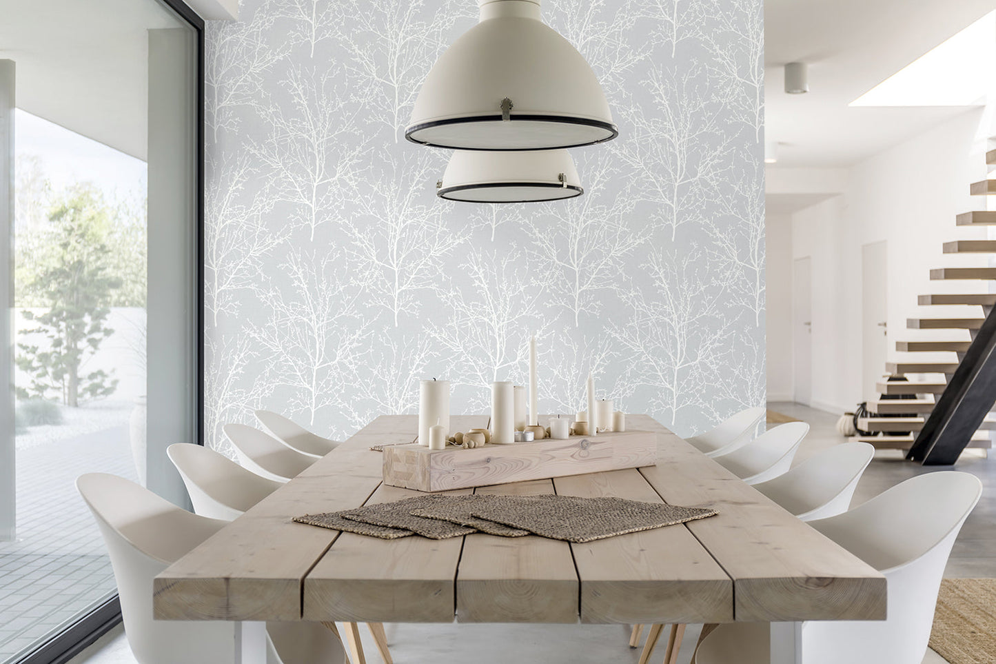 Tree Branches Peel and Stick Removable Wallpaper