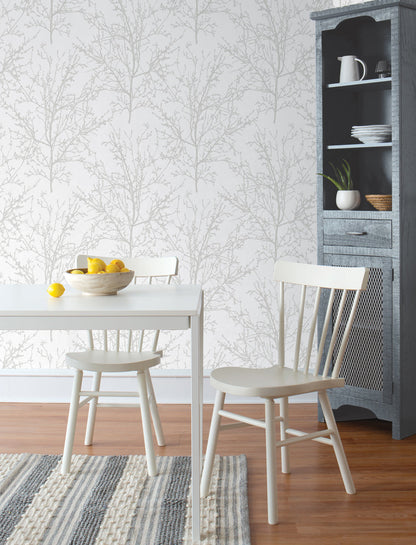 Tree Branches Peel and Stick Removable Wallpaper