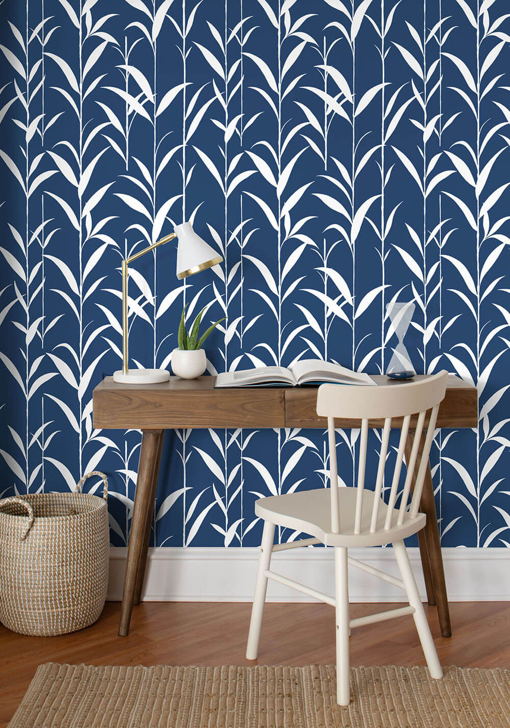 Bamboo Leaf Peel and Stick Removable Wallpaper