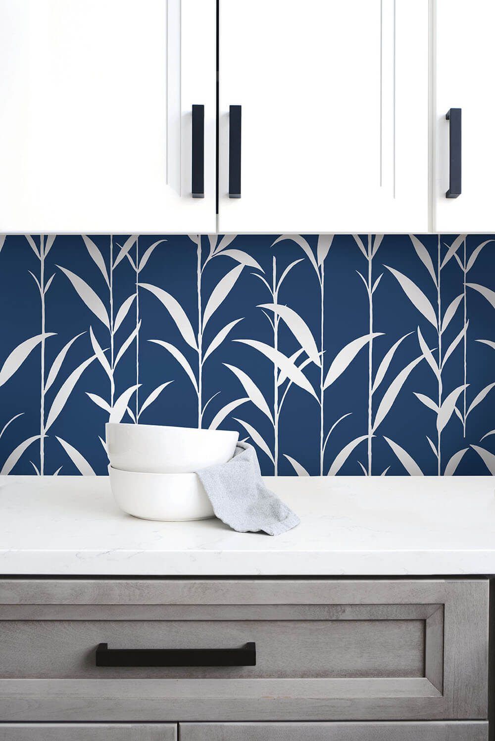 Bamboo Leaf Peel and Stick Removable Wallpaper