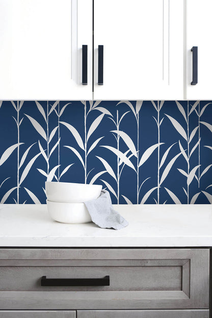 Bamboo Leaf Peel and Stick Removable Wallpaper