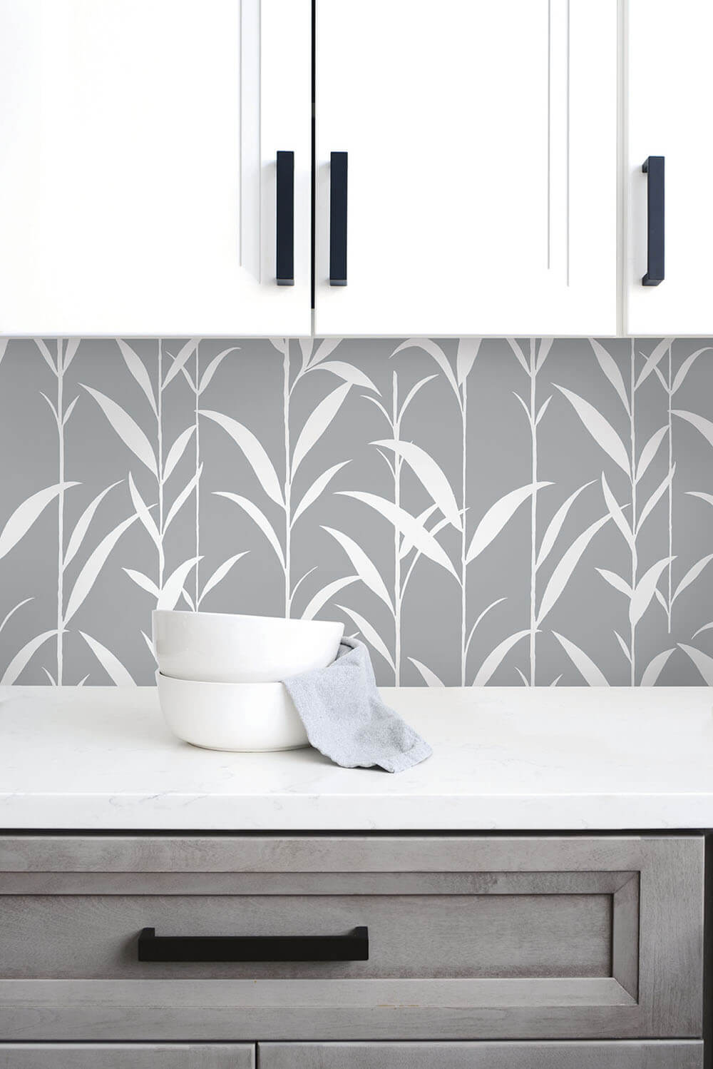 Bamboo Leaf Peel and Stick Removable Wallpaper