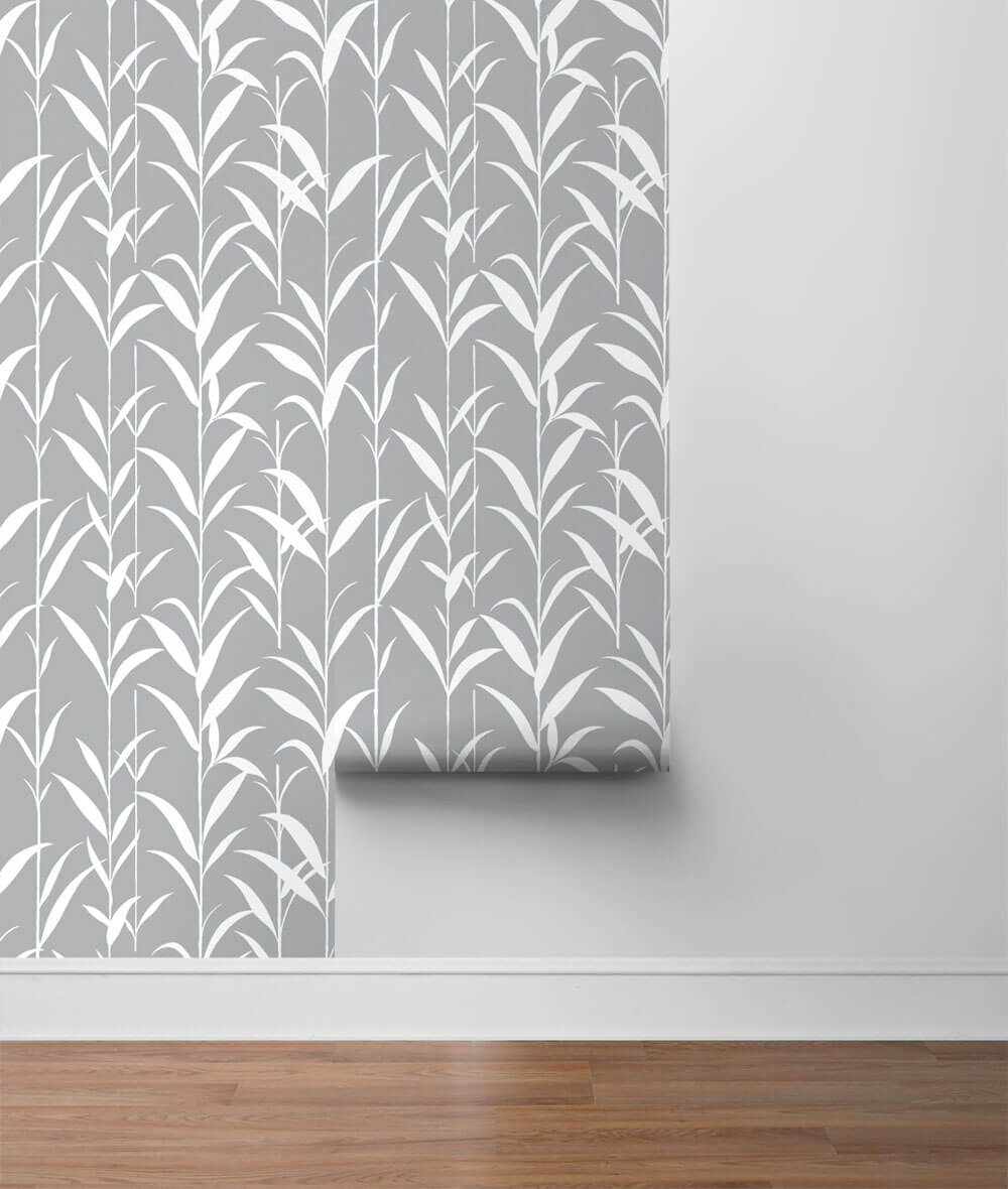 Bamboo Leaf Peel and Stick Removable Wallpaper