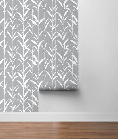 Bamboo Leaf Peel and Stick Removable Wallpaper