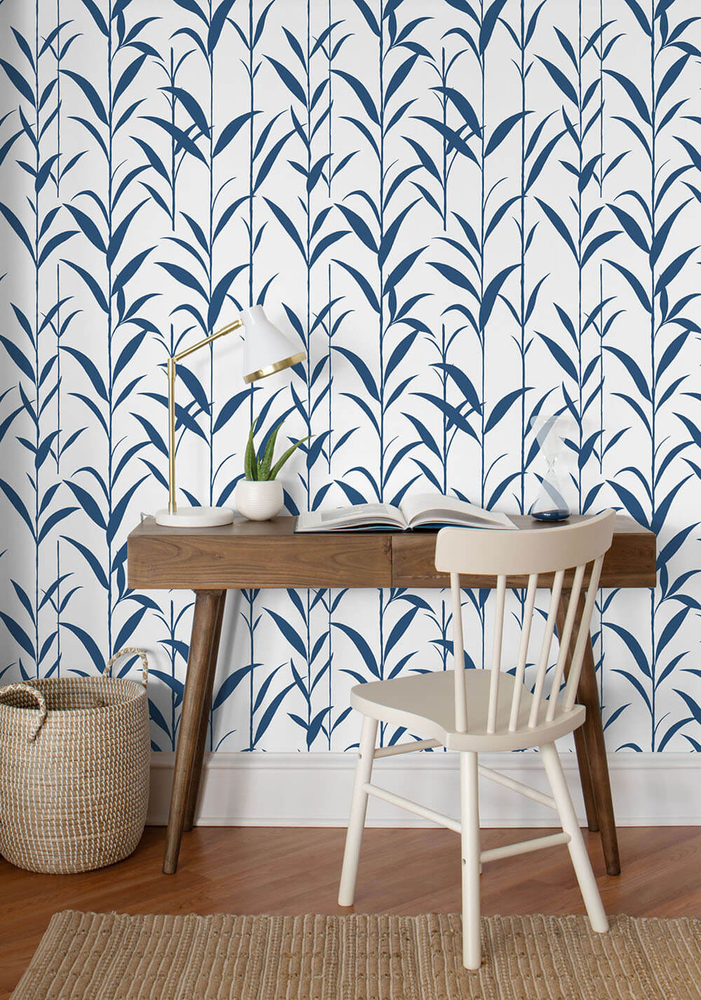 Bamboo Leaf Peel and Stick Removable Wallpaper