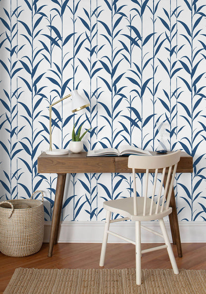 Bamboo Leaf Peel and Stick Removable Wallpaper