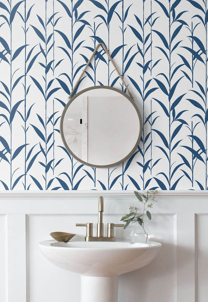 Bamboo Leaf Peel and Stick Removable Wallpaper