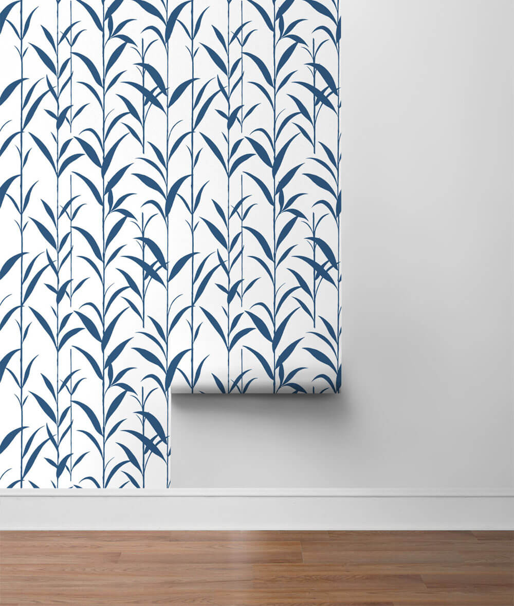 Bamboo Leaf Peel and Stick Removable Wallpaper
