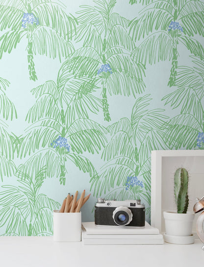 Palm Beach Peel and Stick Removable Wallpaper