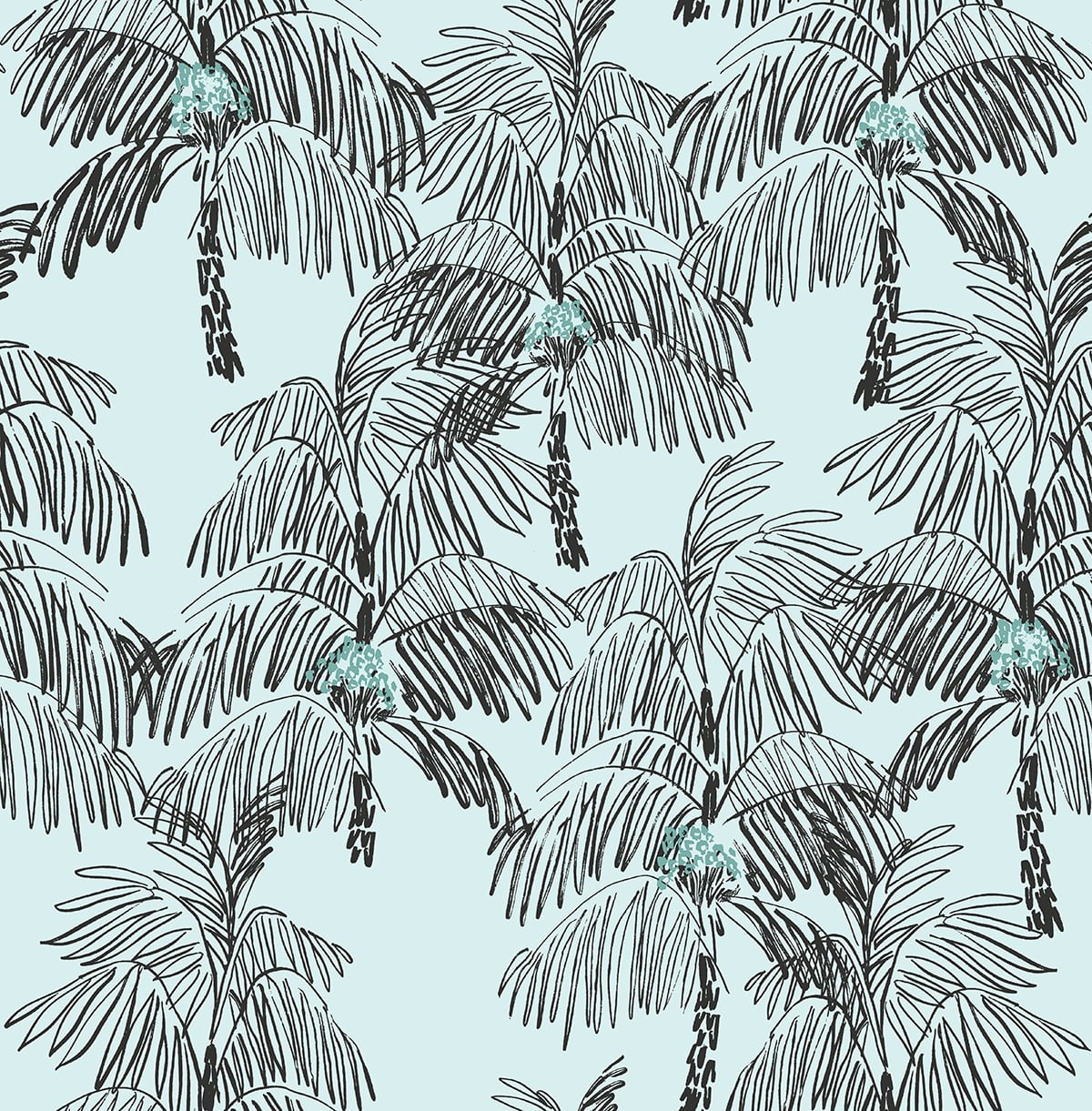 Palm Beach Peel and Stick Removable Wallpaper