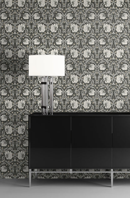 Primrose Floral Peel and Stick Removable Wallpaper