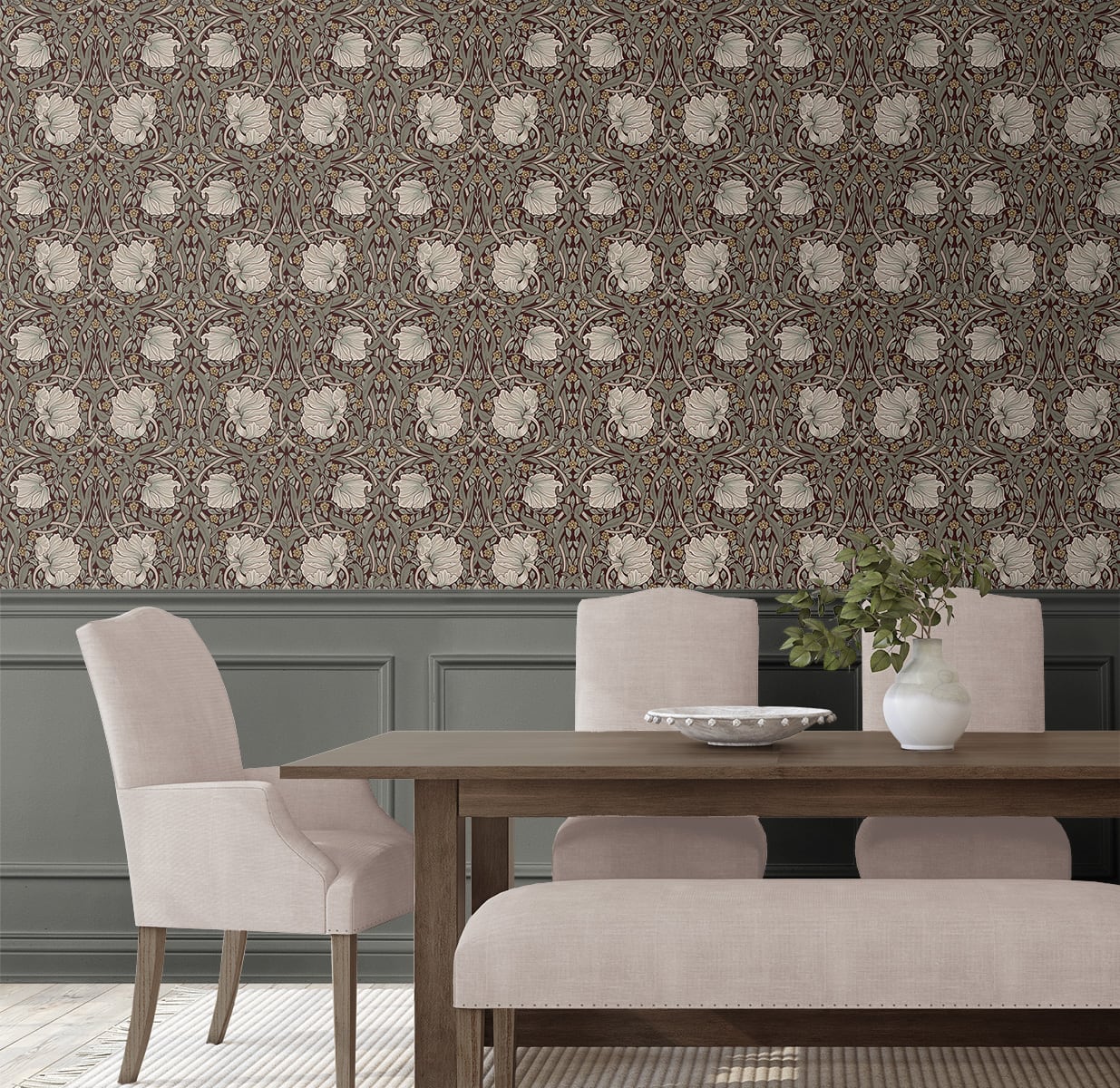 Primrose Floral Peel and Stick Removable Wallpaper
