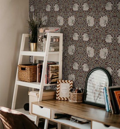 Primrose Floral Peel and Stick Removable Wallpaper