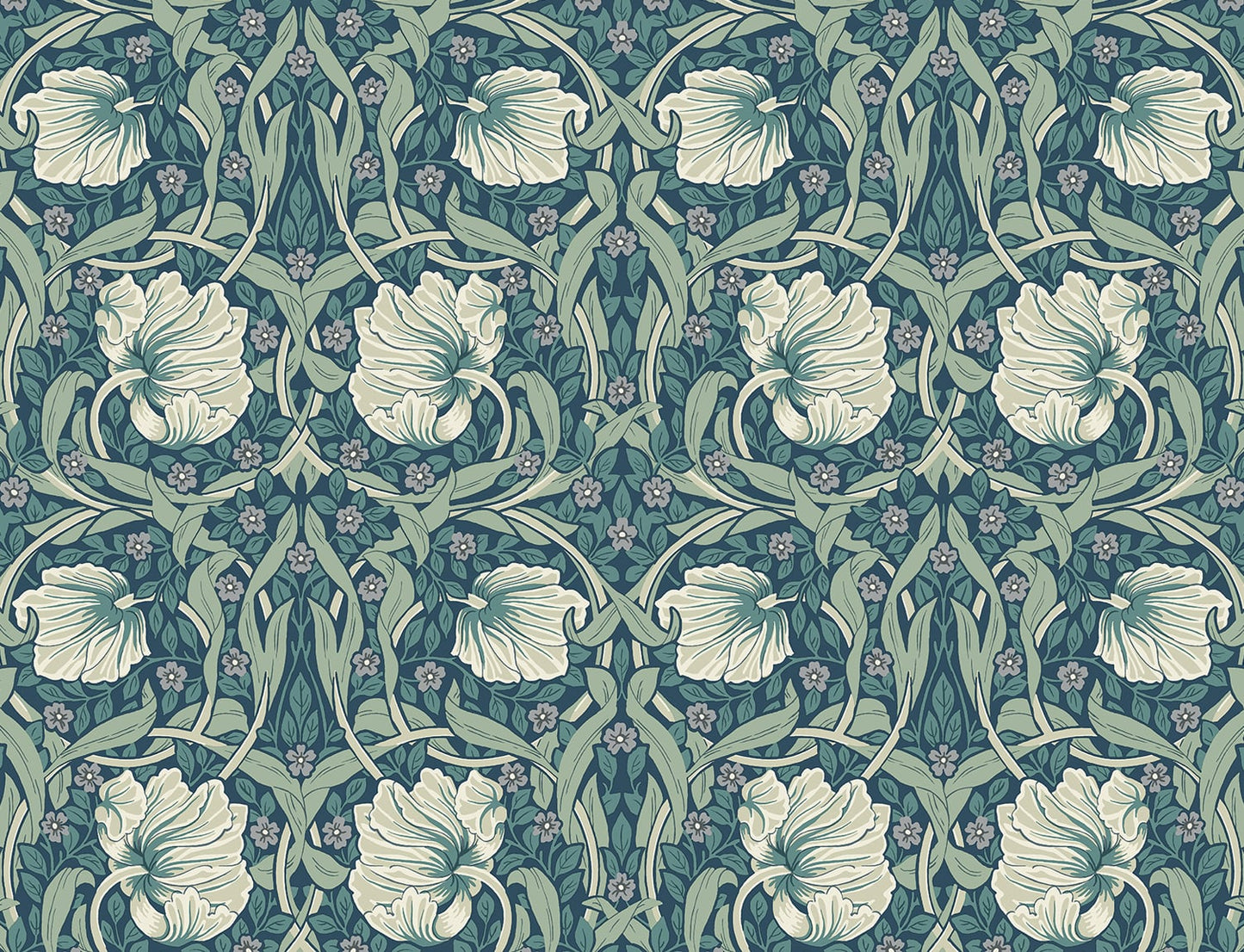 Primrose Floral Peel and Stick Removable Wallpaper