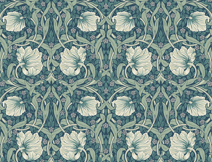 Primrose Floral Peel and Stick Removable Wallpaper