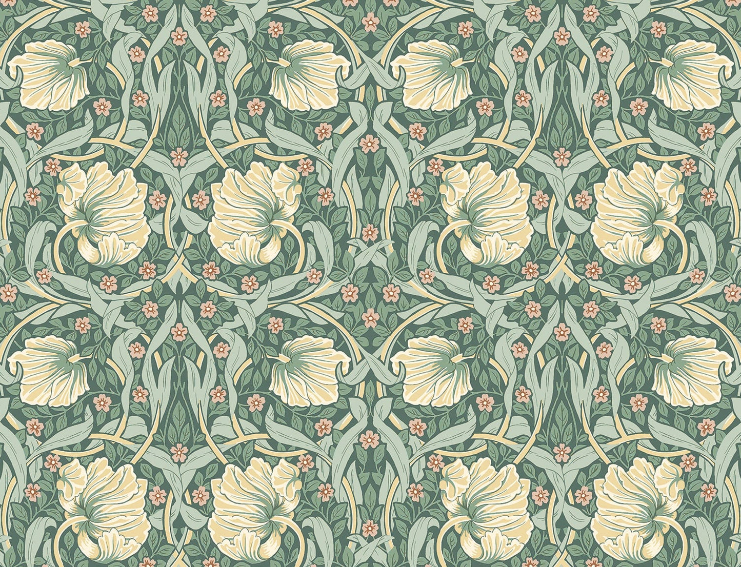 Primrose Floral Peel and Stick Removable Wallpaper