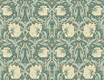 Primrose Floral Peel and Stick Removable Wallpaper