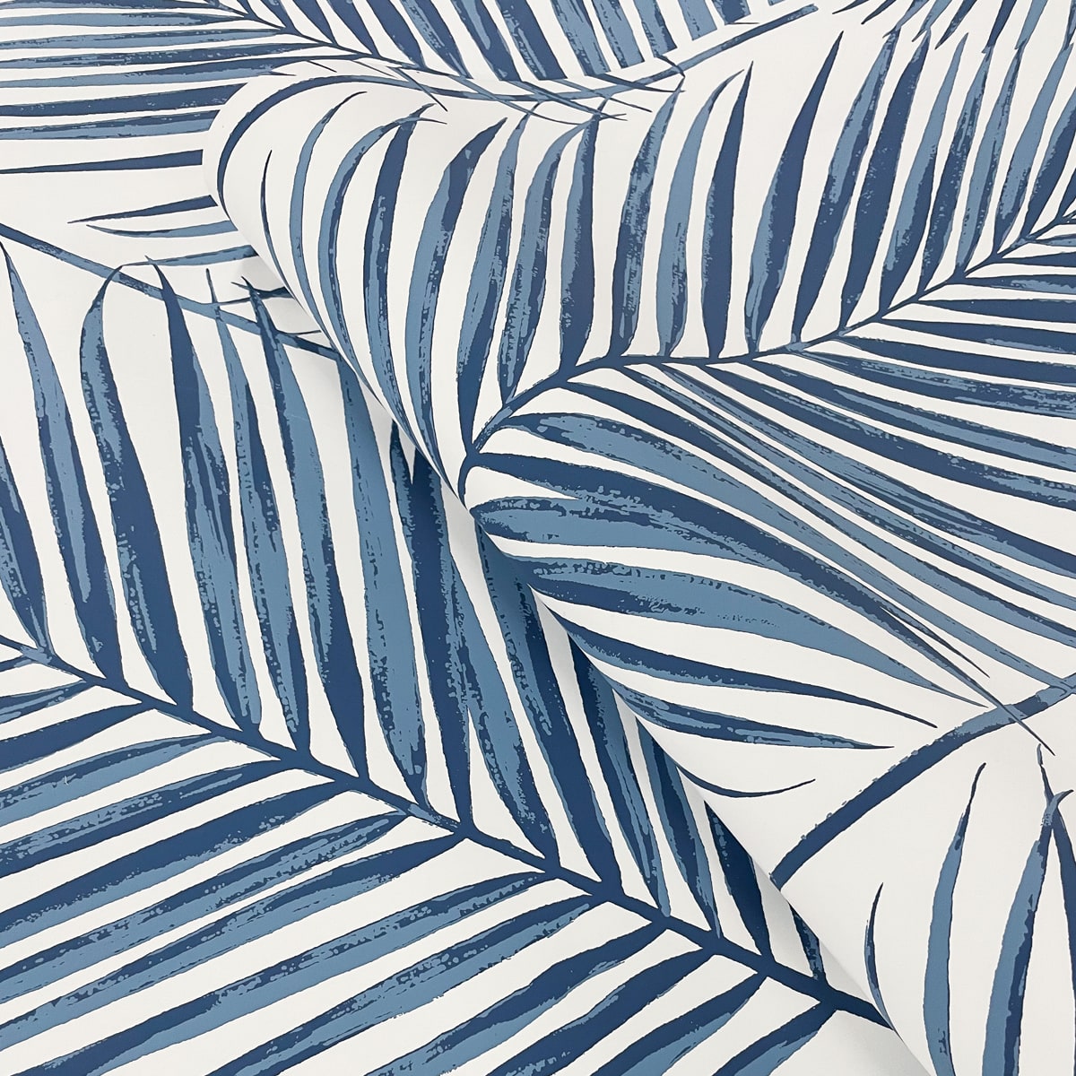 Paradise Palms Premium Screen Printed Peel and Stick Removable Wallpaper