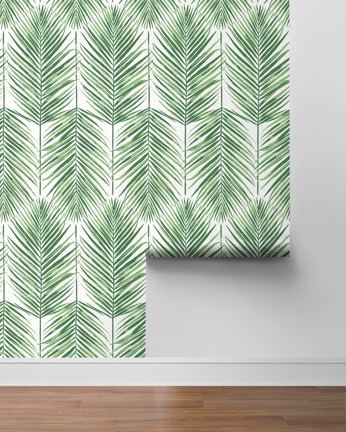 Paradise Palms Premium Screen Printed Peel and Stick Removable Wallpaper