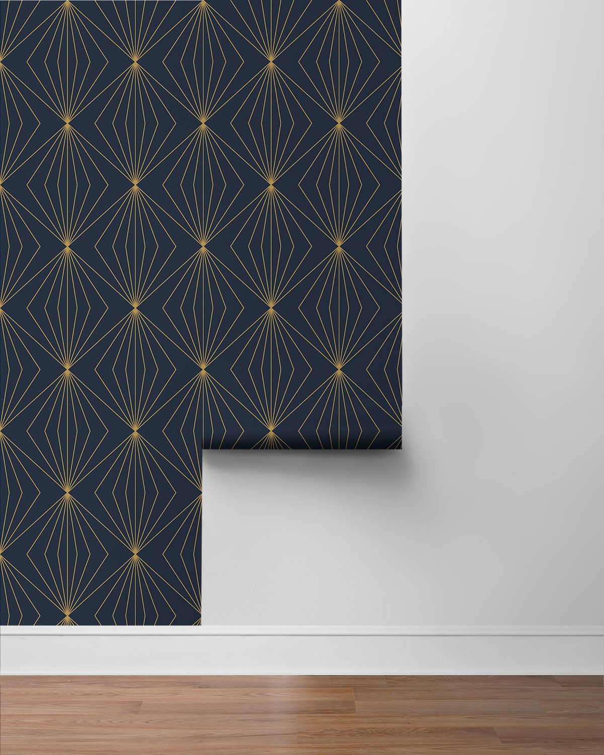 Gem Geometric Premium Peel and Stick Removable Wallpaper